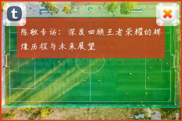 陈敏专访：深度回顾王者荣耀的辉煌历程与未来展望